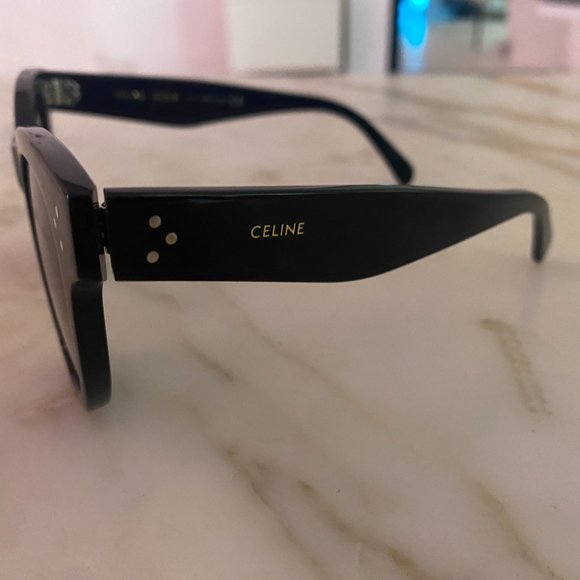 Celine Round Frame Acetate Sunglasses - Picture 5 of 12